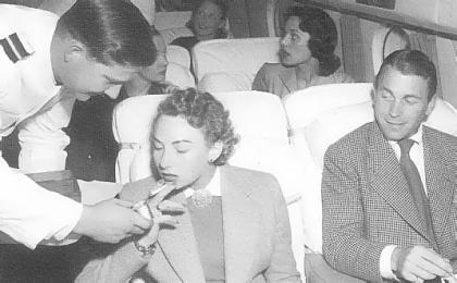 Smoking on Airplane