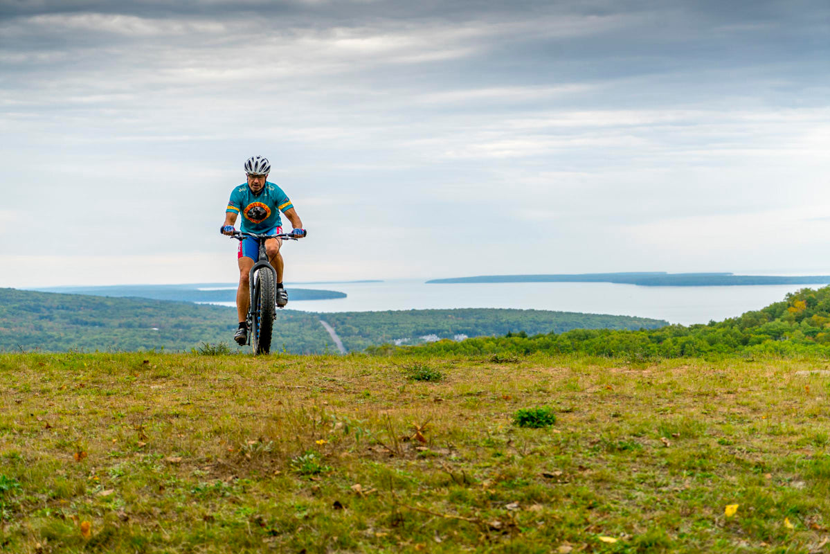 Mt. Ashwabay MTB summit Bayfield WI