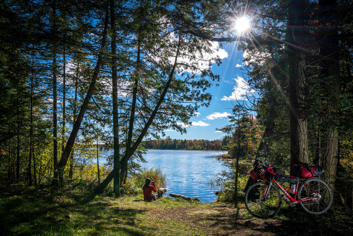 2016 Tour de Chequamegon post ride East Twin Lake