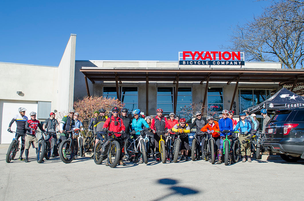 fat bike trail riding