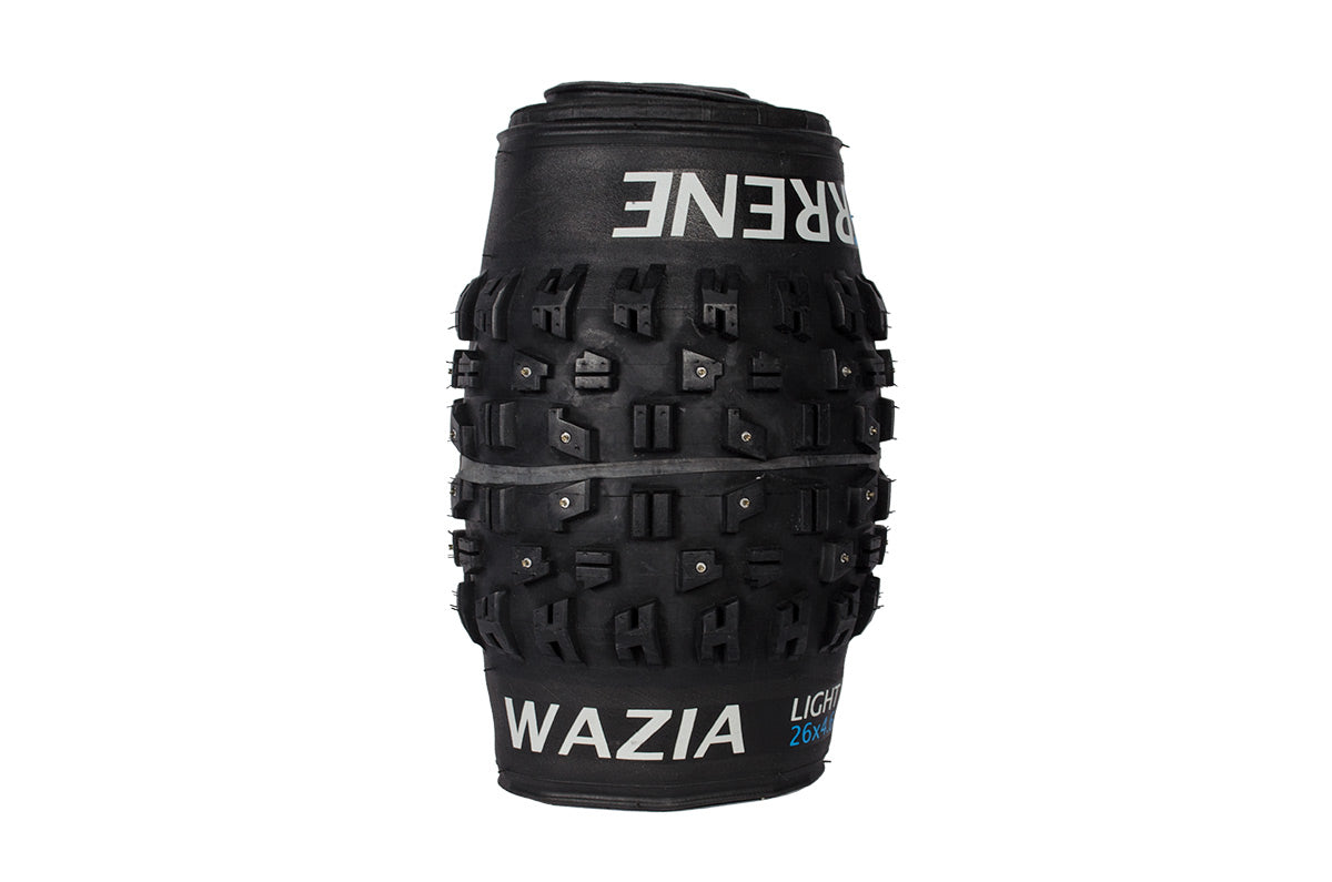 Terrene Wazia Studded Fat Bike Tire Packaging