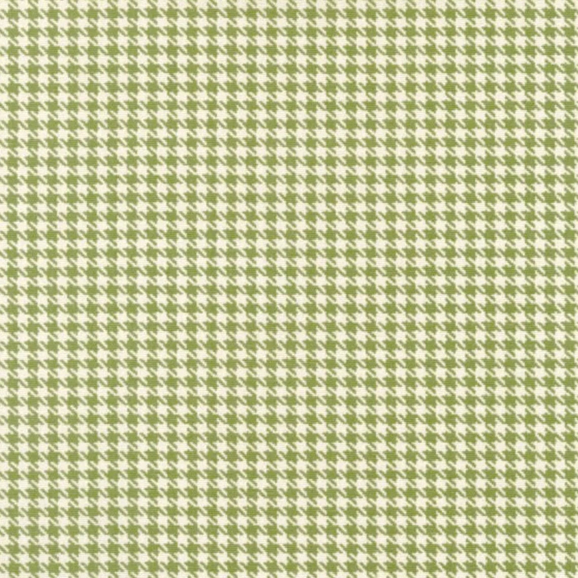 pinch pleated curtain panels pair in poodle houndstooth jungle green check