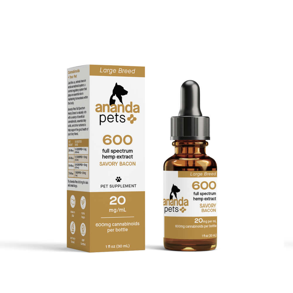 Ananda Pets 600mg Tincture Product Image