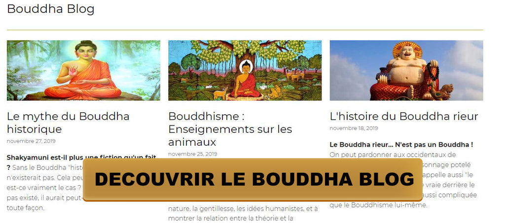 Le Bouddha blog