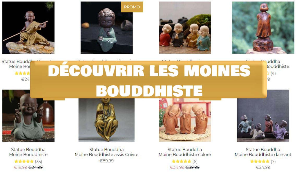 collection moine bouddhiste