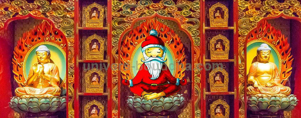 Père Noël Bouddha
