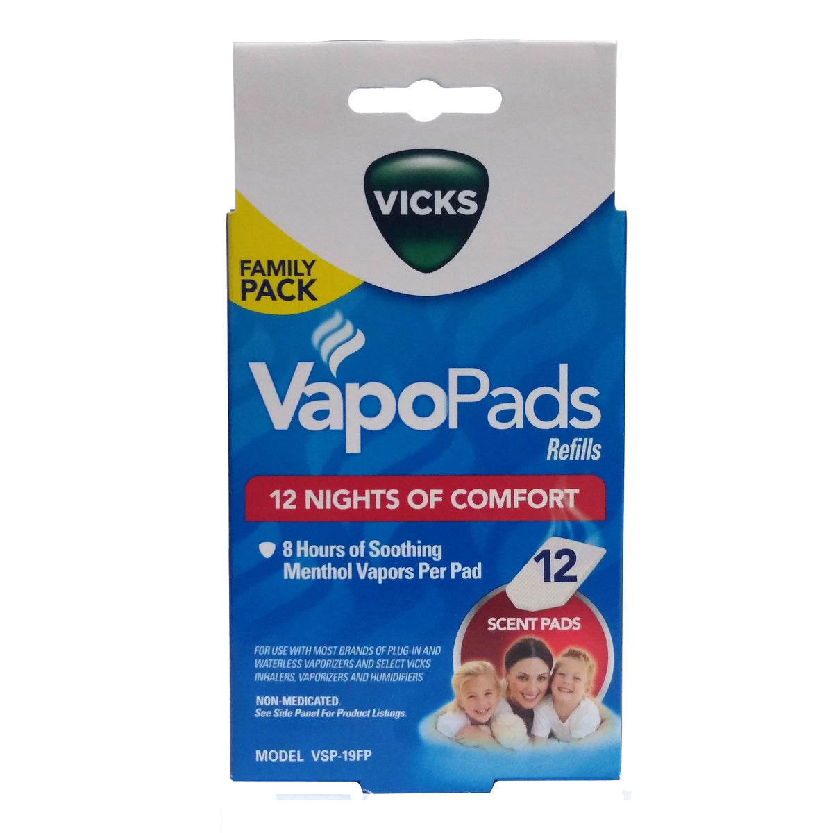 Vicks VapoPads, 12 Pads Refills, 1 Each, By Procter & Gamble CommonFinds