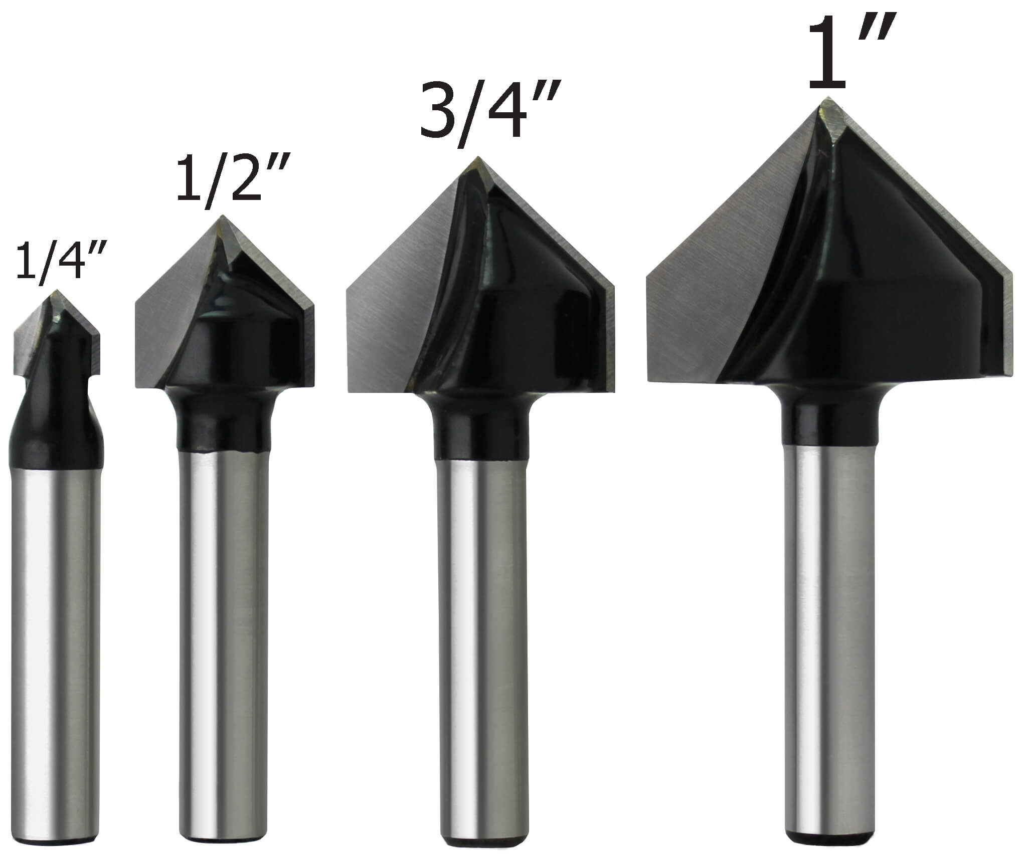 Details about   DashHound V Groove Engraving Bit CNC Router Bits 60 Deg With 1/4 Inch Shank Hard 