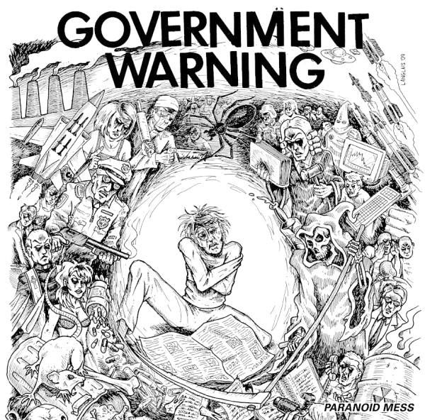 GOVERNMENT WARNING "Paranoid Mess (UK Pressing)" LP