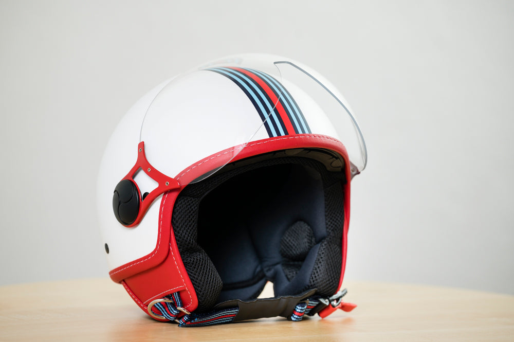 Desnudarse Volar cometa Rudyard Kipling Martini Racing Black Motor Bike Helmet | Casa Martini Shop – Casa MARTINI