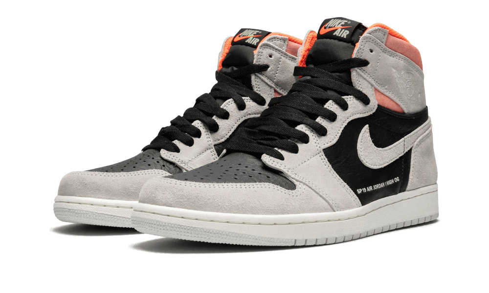 jordan 1 grey hyper crimson