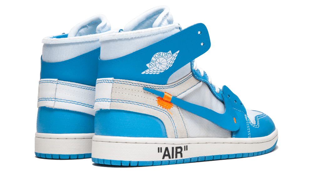 off white blue jordans