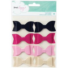 Pleather Bows -Dear Lizzy Serendipity