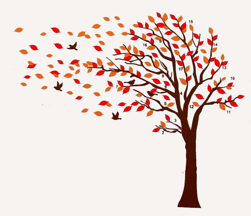  15 Smart Autumn Wall Paintings 