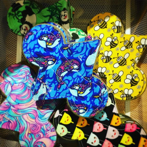 LADY DAYS CLOTH PADS PILES OF CLOTH PADS PANTY LINERS
