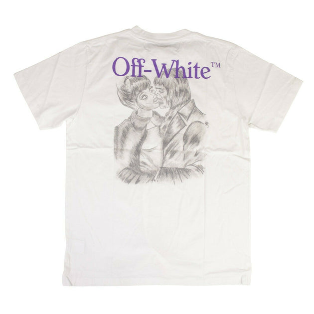 WHITE c/o VIRGIL ABLOH White 'Pencil Kiss' T-Shirt – Bluefly