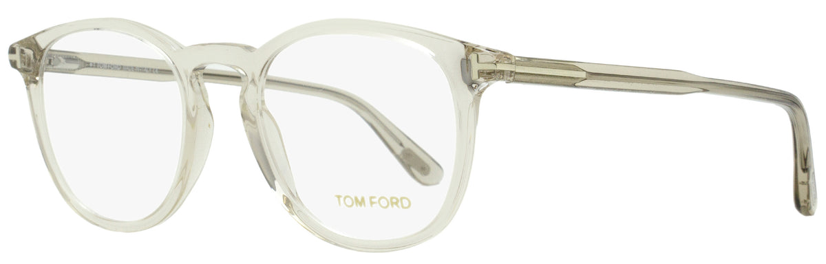 Tom Oval Eyeglasses TF5401 020 Transparent FT5401 –