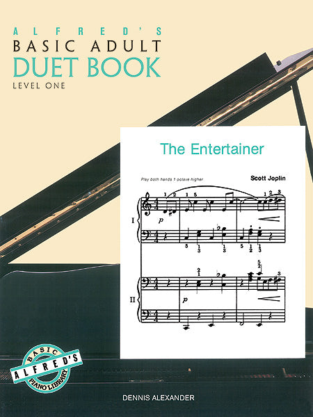 Fácil de suceder Huerta Árbol genealógico Alfred's Basic Adult Piano Course: Duet Book 1