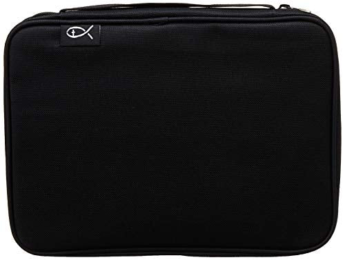 Extra Large Divinity Boutique Bible Cover Basic Black 21442