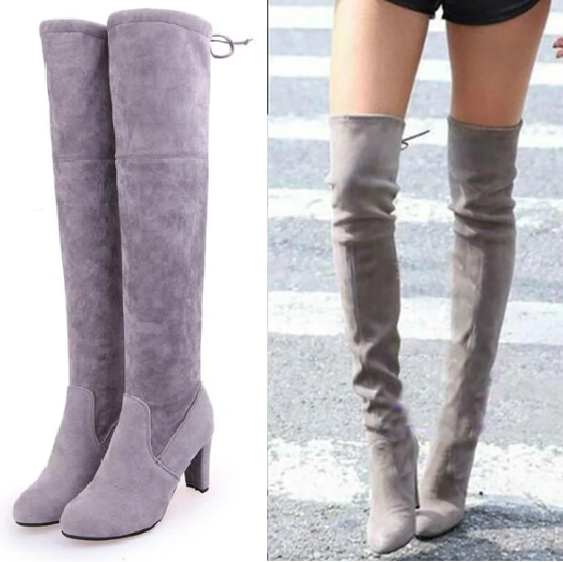 luxury thigh high boots