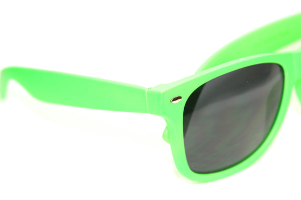 Wayfarer Sunglasses Neon Green With Matte Finish 54mm 