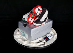 3D air jordan shoe cake