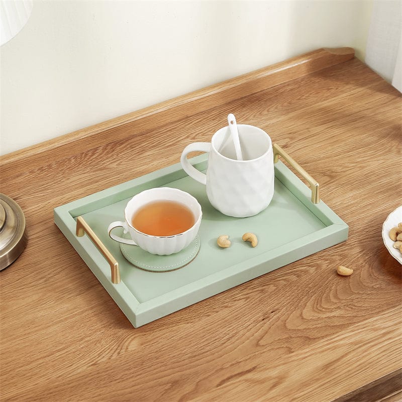 Pastel Leather Tray