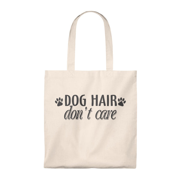 DOG HAIR DON'T CARE VINTAGE TOTE BAG