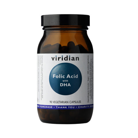 Folic Acid with DHA Veg Caps (90)