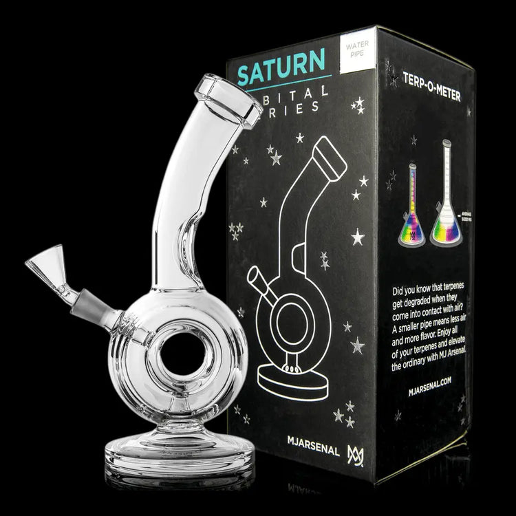 SATURN | Mini Water Pipe Jar - MJ Arsenal - Herbaleyes