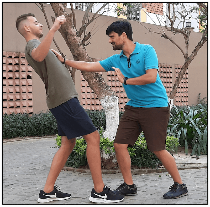Technique de frappe en paume en self defense ∣ VMA Self Défense Online