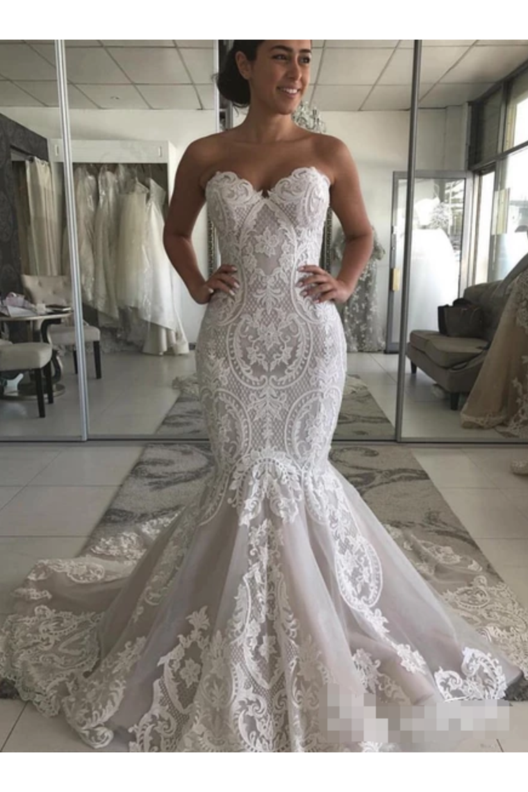 dropped waist wedding dress