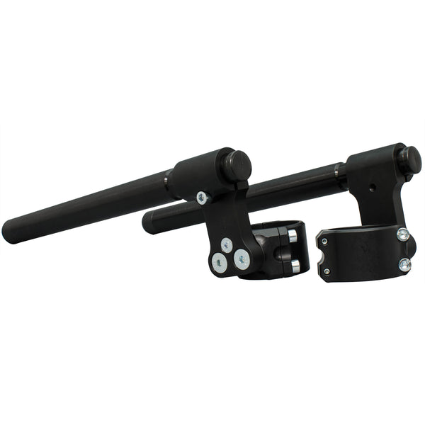 WOODCRAFT RACING 38mm CLIP-ON CLIPON HANDLEBAR KIT WITH 2" INCH RISE