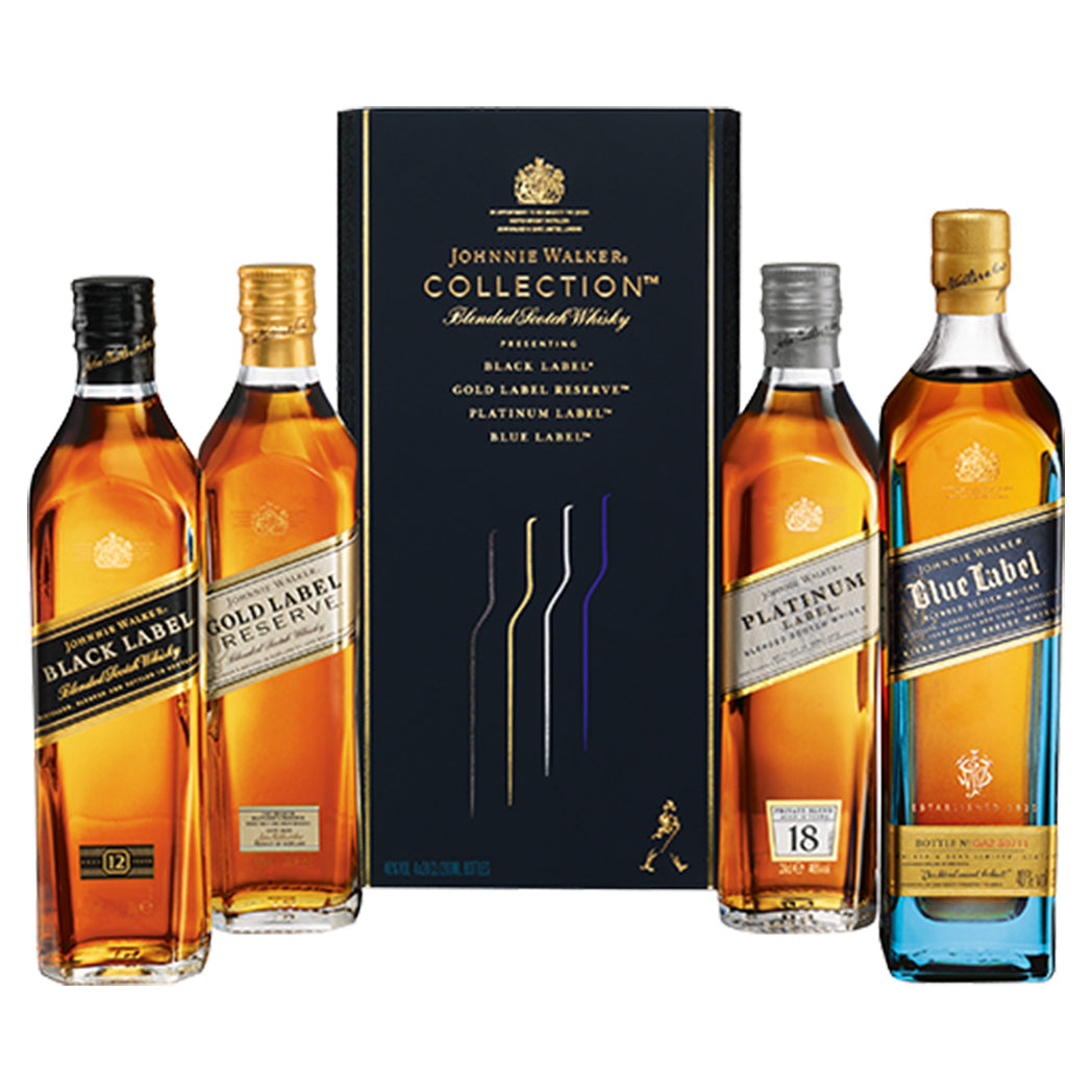 Johnnie Walker Collection Gift Set 4x20cl