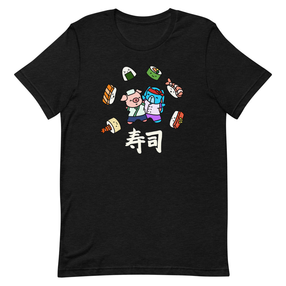 Sushi St/äbchen Kampf Lustiges Shirt f/ür Sushi-Lover