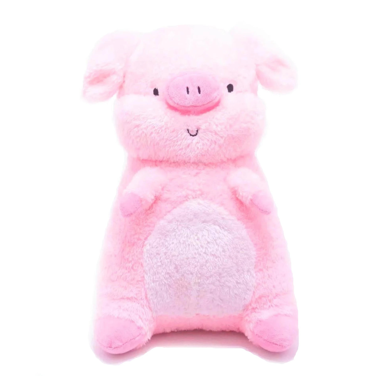 pink stuffed dog