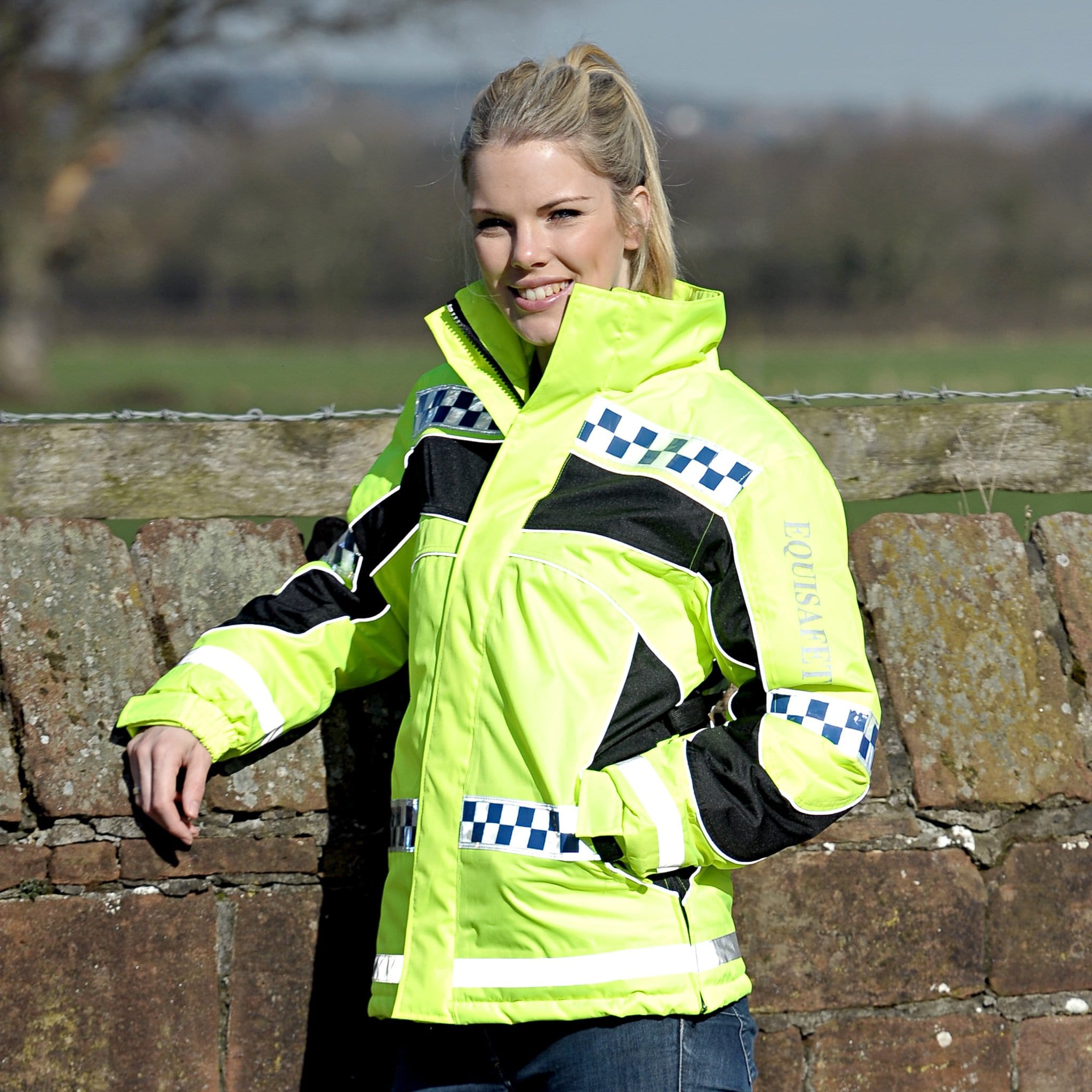 polite hi vis jacket