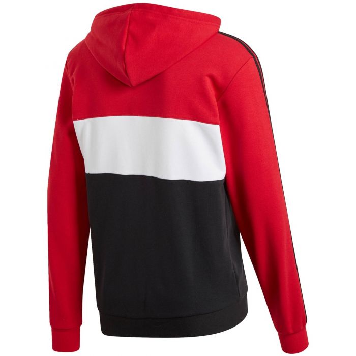 red and black adidas sweater