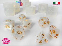 Silicone Resin dice mold set of 7