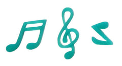 Music notes silicone mold - make resin music note charms