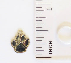 Paw print charm