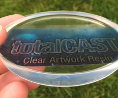 TotalCast Clear Artwork resin 350 ounce kit