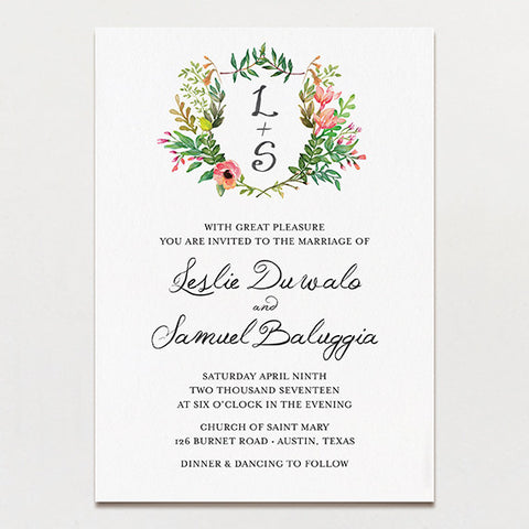 Free printable destination wedding invitations