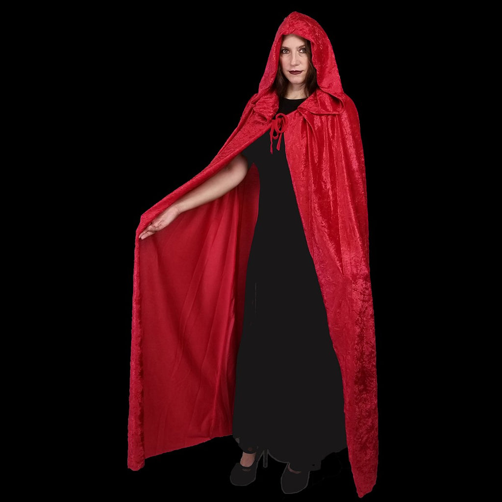 red velvet cape