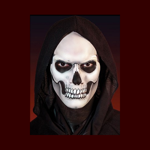 easy skeleton makeup for men