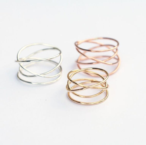 woven rings