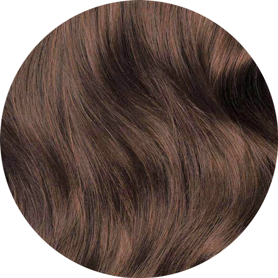 Luisant Hair – Coffee Brown Virgin Clip-In Hair 16”-120g