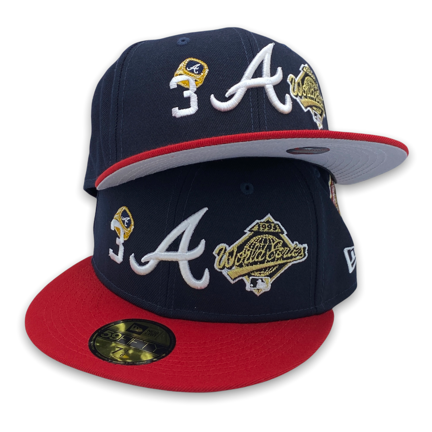 braves low profile world series hat