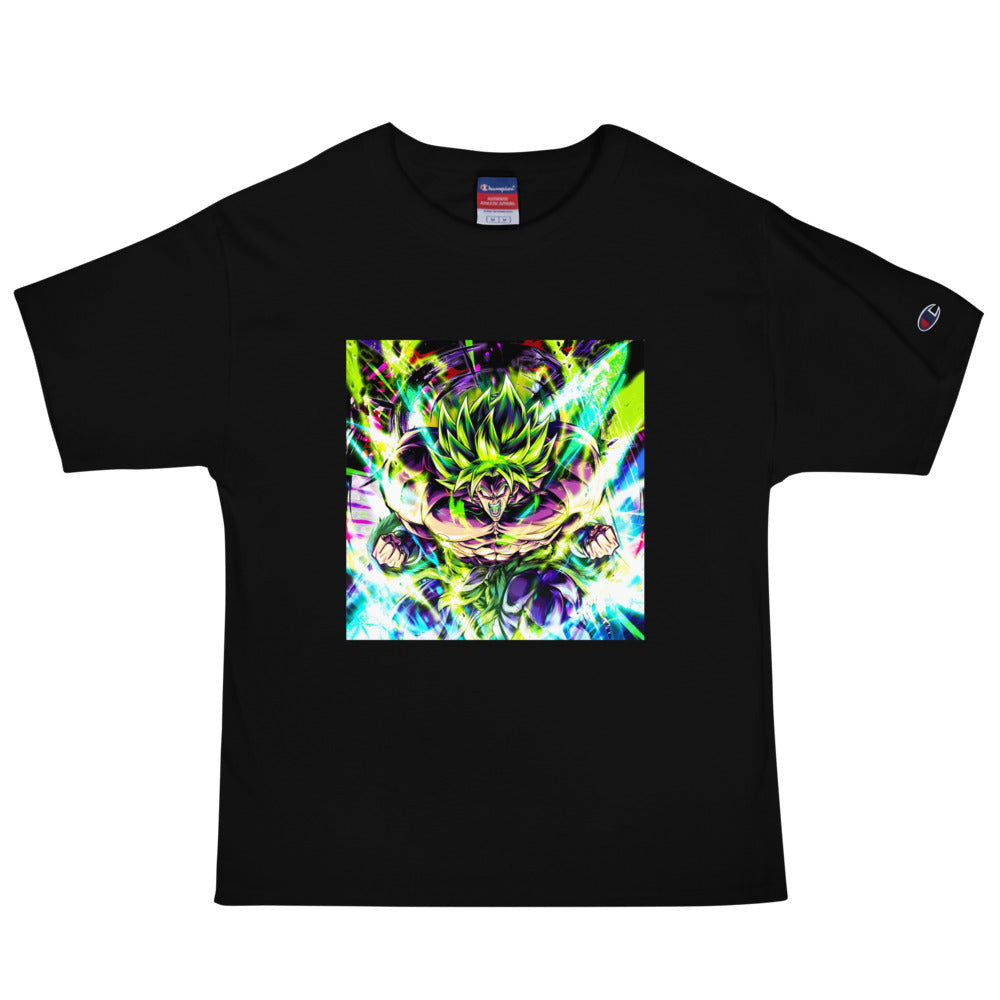 Dragonball Super Broly Ssj Attack Mens Champion T Shirt 8411