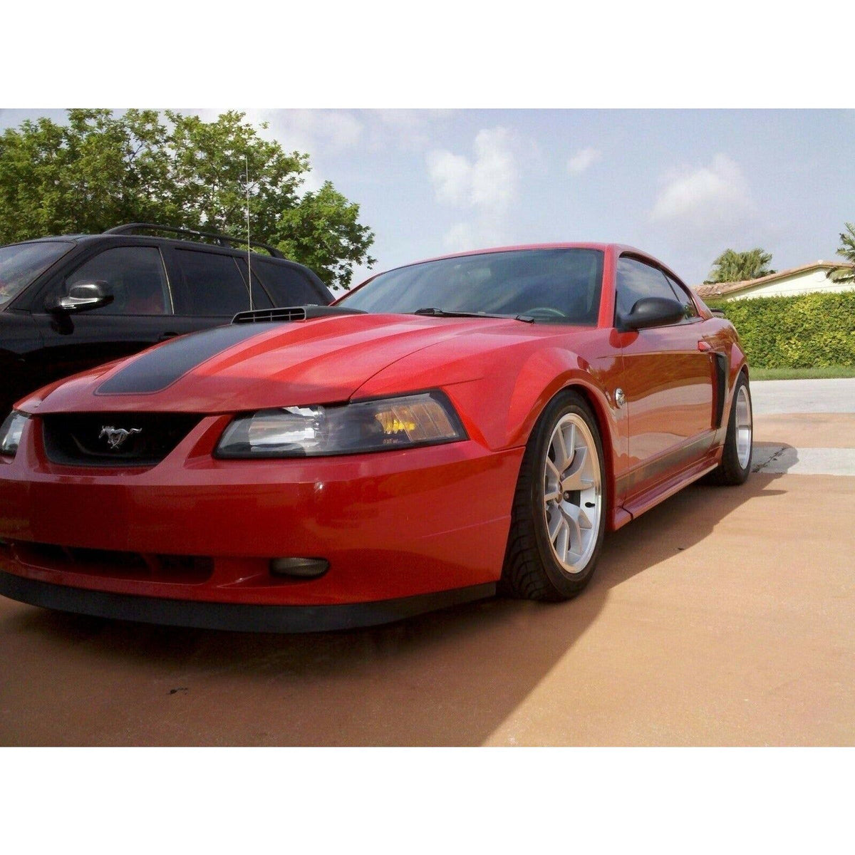 Mach 1 Style Chin Spoiler with Hardware 1999-2004 Ford Mustang GT or V6